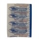 Blue fabric detectable bandages for fingertips, 4.4 x 7.5 cm (1 7/8 x 3 in), 50/box.