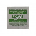 Isopropylic alcohol disinfectant pads, 100/box.