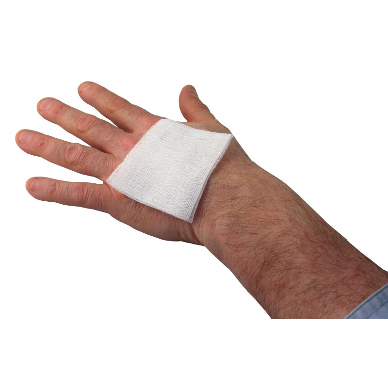 Cotton triangular bandage, 40 x 56 in, sold individually.