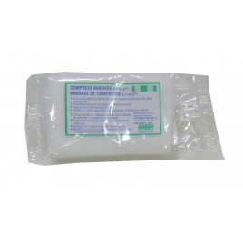 Sterile compress bandage, 2 x 2 in, sold individually.