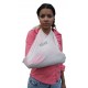 Cotton triangular bandage, 40 x 56 in, sold individually.