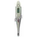 Physiologic DiGiPro oral digital thermometer with LCD screen, 5 inches (12 cm) long, battery included.