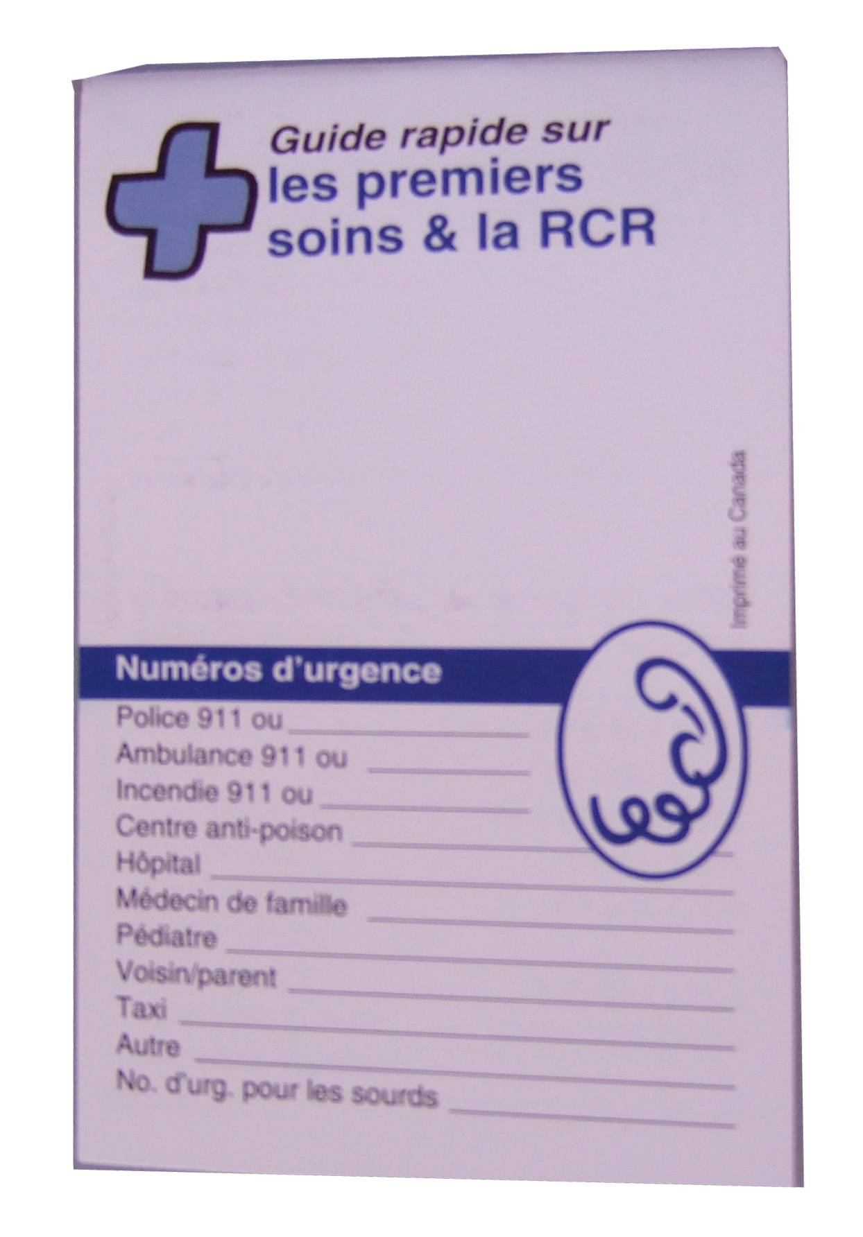 Trousse de premiers soins d'urgence pour la famille, trousse de