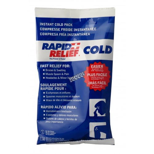 Instant cold pack, 6 x 10 in.