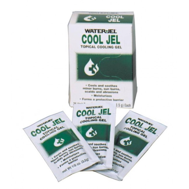 Cool Jel burn gel packets, 3.5 g, 6/box.