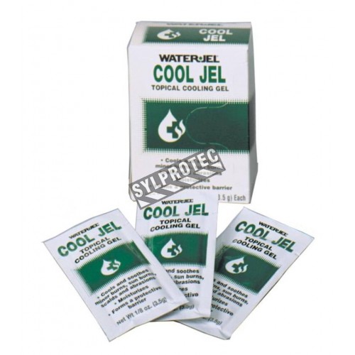 Cool Jel burn gel packets, 3.5 g, 6/box.