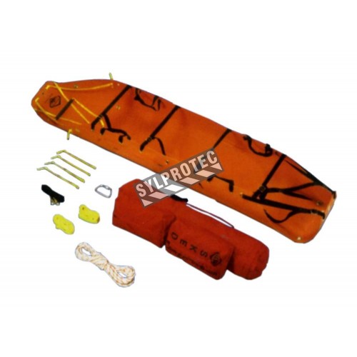 Sked brand basic rescue kit with 7 types of items.