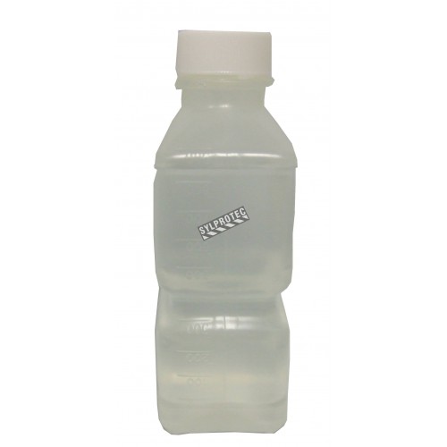 Sterile water for irrigation in a PVC bottle