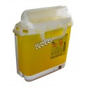 General purpose sharps waste container with wall bracket, 5.1 L (1.3 gallon).