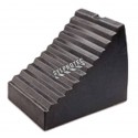 Rubber Wheel Chock Highly resistant to abrasion, impacts,corrosion, sun, salt, ozone and oil.