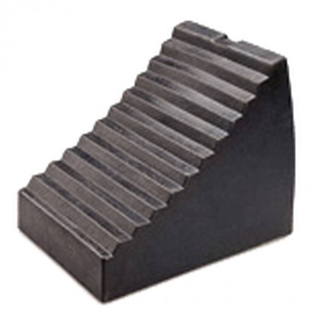 Rubber Wheel Chock Highly resistant to abrasion, impacts,corrosion, sun, salt, ozone and oil.