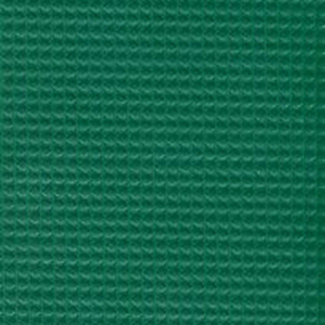 14 oz. vinyl-poly green, sold by square foot, for general uses at normal ambient temperatures