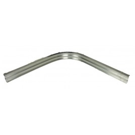 Curve 90 degre for curtain rail. Extra durable aluminium 0.125. 4 feet lenght.