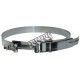 Hose clamp of a diameter of 10 in designed for PREDATOR 750 filtration systems