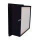 Final stage HEPA filter for HEPA-AIRE & BULLDOG portable air scrubber. 24" X 24" X 6" filter for particles down to 0.3 µm