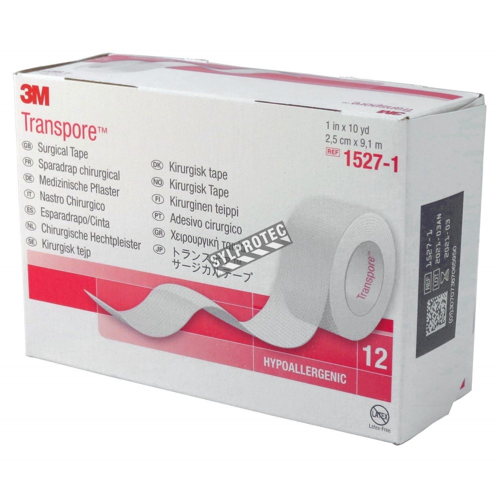 Ruban médical en tissu doux hypoallergénique Medipore 3M