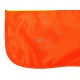 Fluorescent orange safety vest, CSA Z96 class 2, 100% polyester