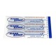 Blue fabric detectable bandages, 5 x 7.5 cm (2 x 3 in), 50/box.