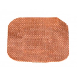 Pansements carrés en tissu élastique, 3.75 cm (1.5 po), 50/bte.