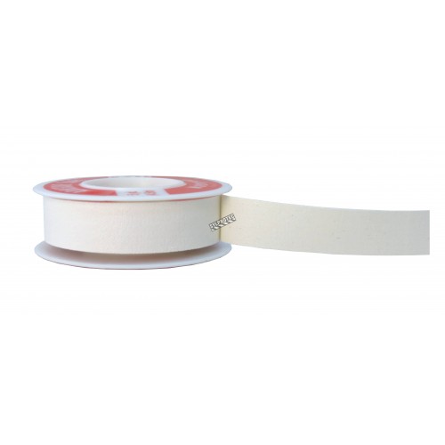 Waterproof white adhesive tape, 0.5 in x 15 ft.