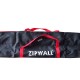 Zipwall Dust Barrier temporary wall system to set up a containment area for messy jobs or any type of decontamination work.