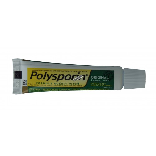 Gel antibiotique Polysporin, 15 g.