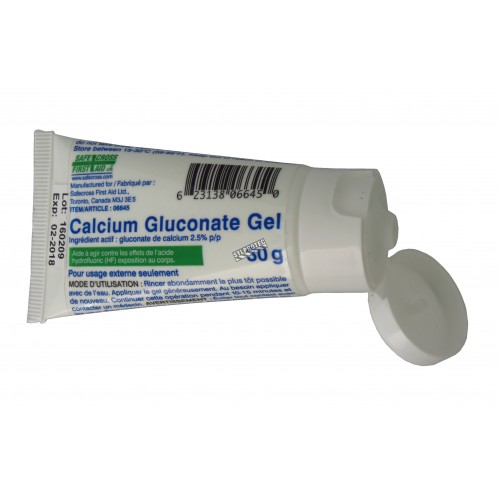 Gel au gluconate de calcium, 30 g.