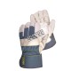 Endura® cowgrain leather and cotton fitters gloves, Gunn cut, with 4” bandtop cuff. Sold by the pair.