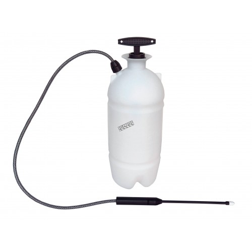 8L handheld sprayer in high density polyethylene with a multi tip spray nozzle. Ideal for abatement wetting or lockdown agent.