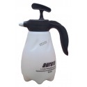 Aurora small compression sprayer with hand pump, made of HDPE with adjustable nozzle. Capacity 1.42 L (48 oz).