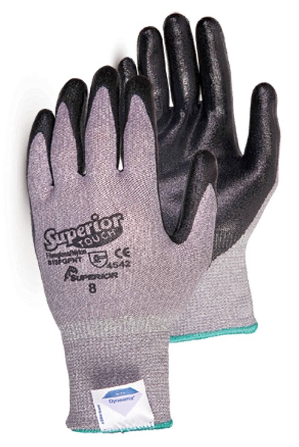 Achetez KAYGO gants de travail résistants aux coupures EN388 4X42C - 2  paires, revêtement en nitrile micromousse, lavable en machine, anti-coupures  pour le travail général, KG21N (Gris, S, taille 7):  ✓