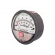 Magnehelic S2000 pressure gauge with scale from 0 to 0.25 inches of water (0 to 60 Pa), to indicate differential pressure