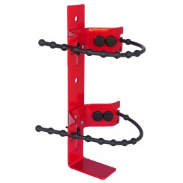 Amerex 864 heavy-duty vehicle rubber strap bracket for 5 lb portable fire extinguishers, Ø 7-8 inches