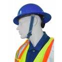Mentonnière à 2 points en polyester élastique compatible avec la majorité des casques de sécurité MSA. Vendu à l'unité