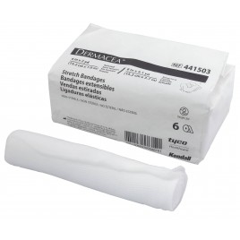 Rouleaux de bandage de gaze non-stériles, 6 po x 12 pi, 6/bte.