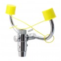 Faucet eyewash station for laboratories, certified ANSI Z358.1-2009.