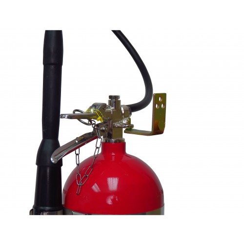 Wall hanger brackets for Flag 15-20 lb CO2, dry chemical, and 2.5 gal water portable fire extinguishers