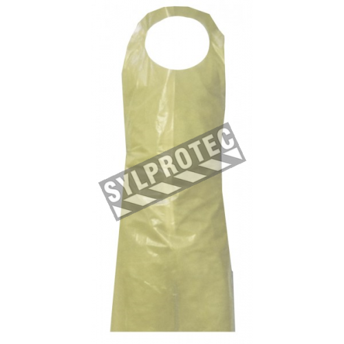 Polyethylene apron 4 mil 150 cm. (61 in.)