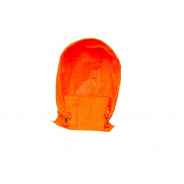 Hi-Viz orange removable hood for Viking Professional® Journeyman 300D raincoat. Sold separately