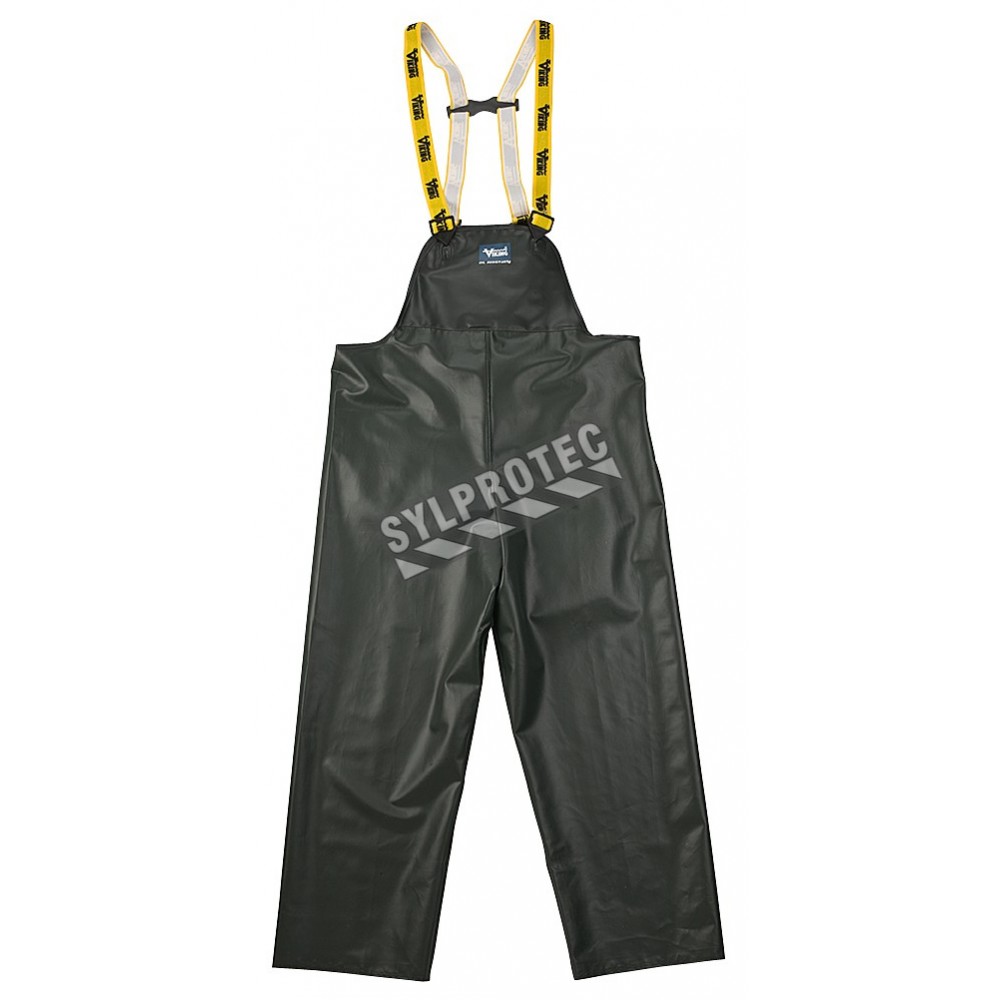 Pantalon imperméable en polyester enduit PVC avec coutures taille XS
