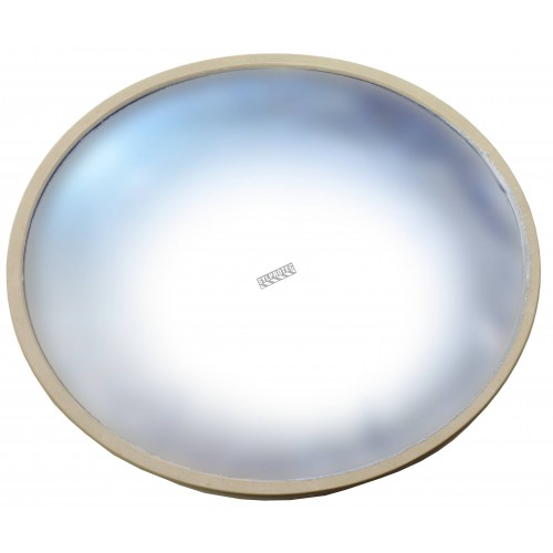 Miroir convexe circulaire sur bras ajustable, en acrylique, à champ de vue de 100 degrés.