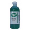 Green liquid disinfectant soap, 250 ml.