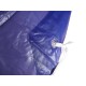 Economical blue PVC apron, 35 inches X 45 inches, 5 mils thick. Sold by dozen.