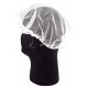 White nylon tight mesh hair net , pq/100