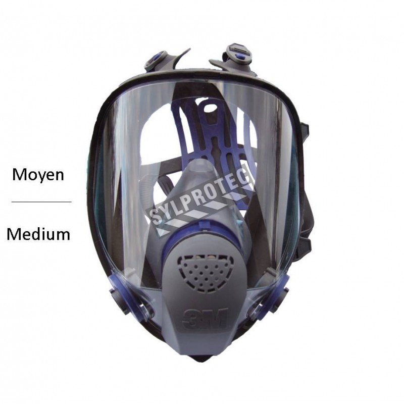 Masque complet de protection respiratoire Ultimate FX de 3M. Moyen.