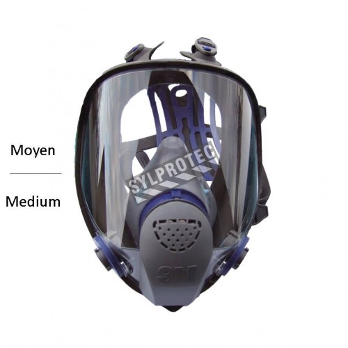 3M Ultimate FX NIOSH approved full facepiece. Lightweight and comfortable. Filter & cartridge not included. Medium