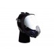 Masque complet de protection respiratoire Ultimate FX de 3M. Homologué NIOSH. Cartouche et filtre non-inclus Large.
