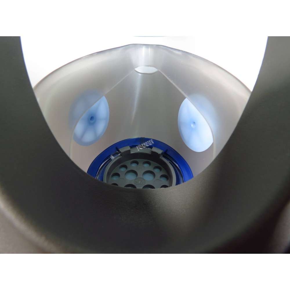 Masque respiratoire NASUM 8200 - réutilisable - avec filtre et lunettes -  protection