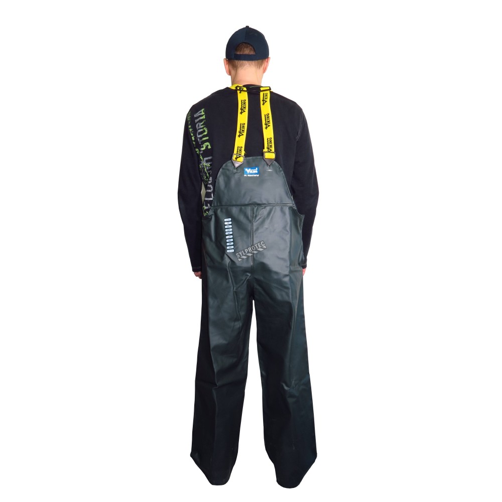Knitted Cloth Wearproof Outdoor Fishing Pants Pvc Waterproof