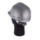 Safety hard hat with carbon fiber pattern decal, type 1 class E, 4-point suspension. Sold individually.